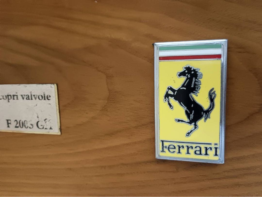 【フェラーリ・1点物】カムシャフト・記念サインプレート他4点セット