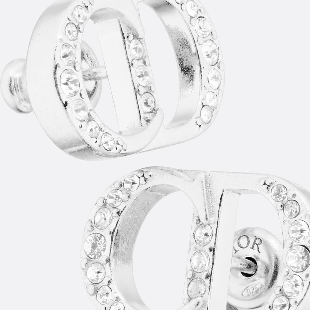 美品 正規品 DIOR CD Icon ピアス ペア両耳 メンズ シルバー925