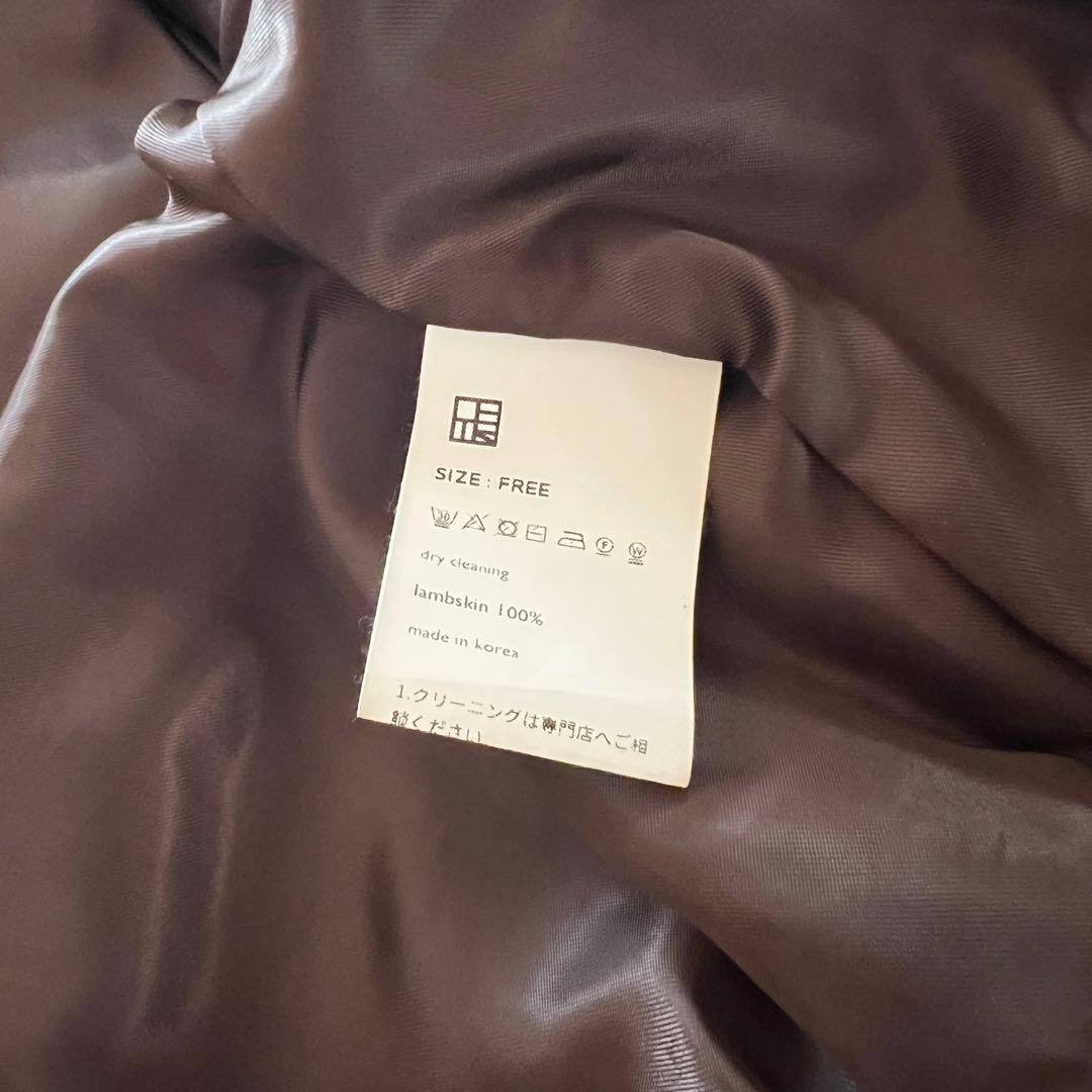 ジャケット・アウター OHOTORO A2 Lambskin Jacket