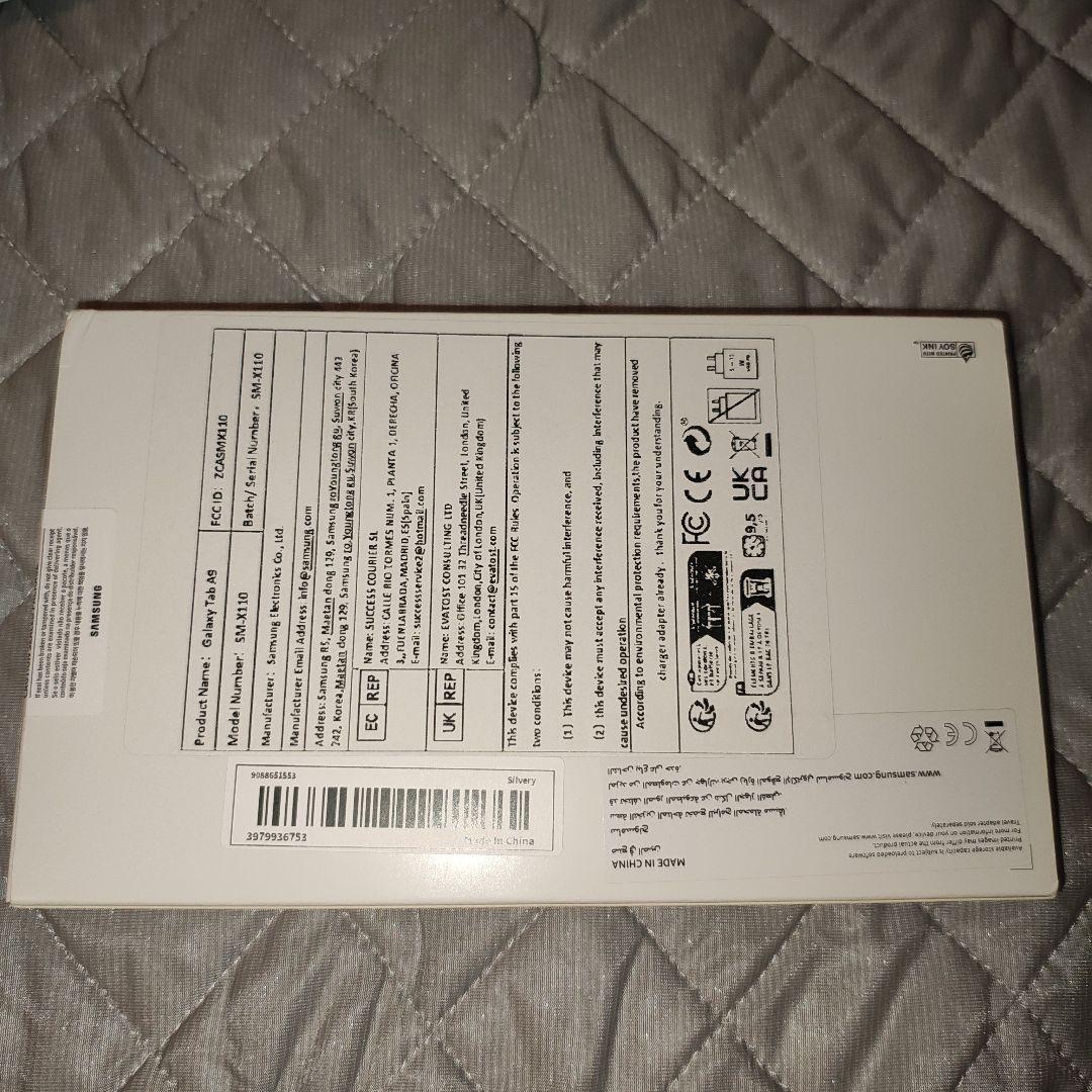 Galaxy Tab A9 シルバー SM-X110 4GB/64GB