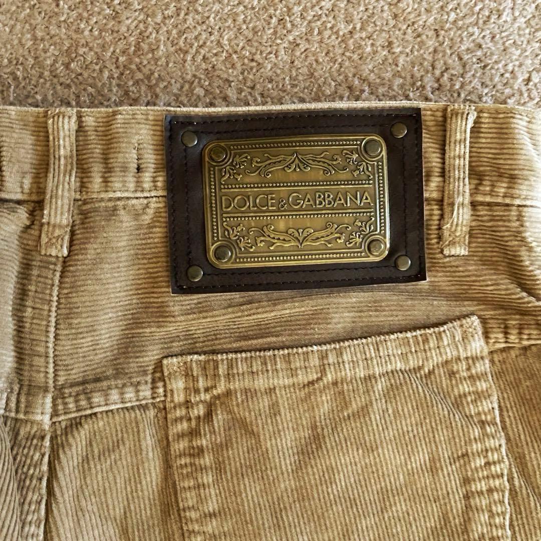 ドルシアン＆ガッパーナ コーデュロイパンツ 未使用品に近い　お値下げしました