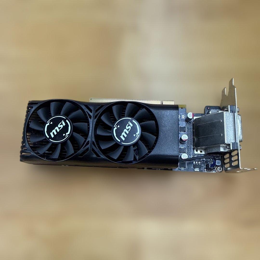 グラフィックボード・グラボ・ビデオカード MSI GeForce GTX 1050 Ti LP 4GB