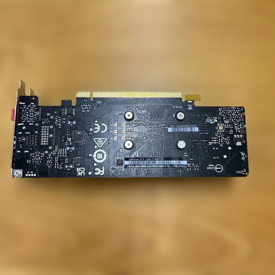 グラフィックボード・グラボ・ビデオカード MSI GeForce GTX 1050 Ti LP 4GB