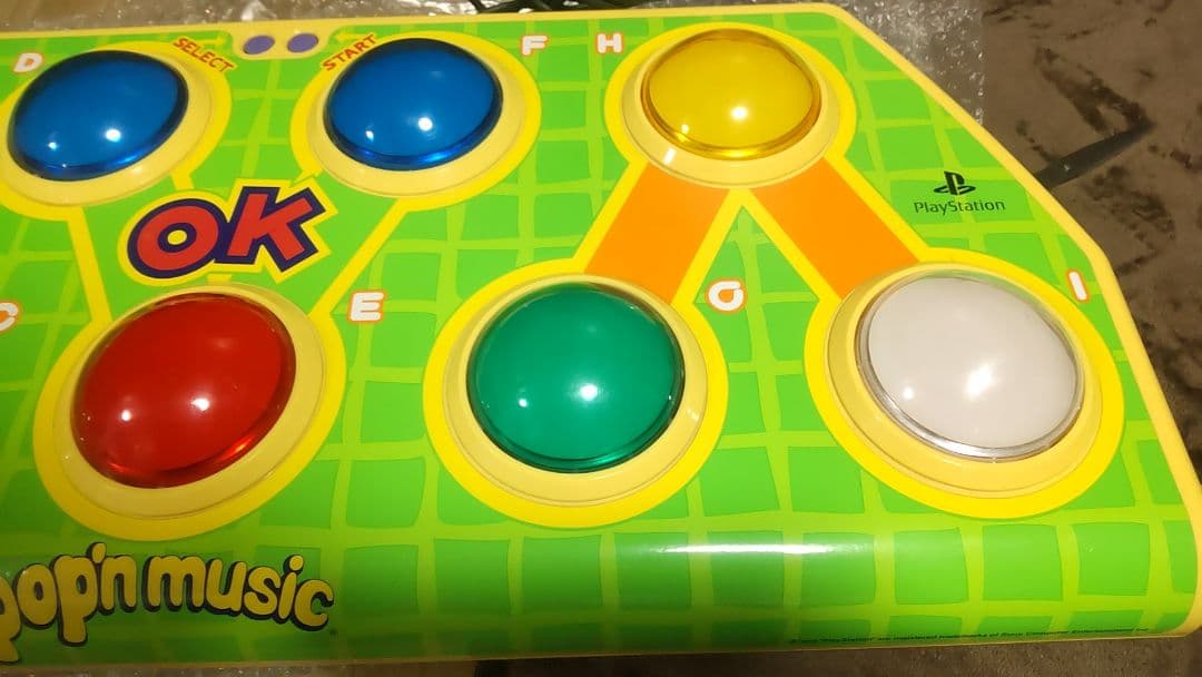 ポップンミュージック コントローラー 静音化 PS専用 完動品