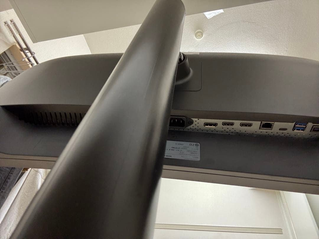 LG 34WQ75C-B カーブドモニター 本体