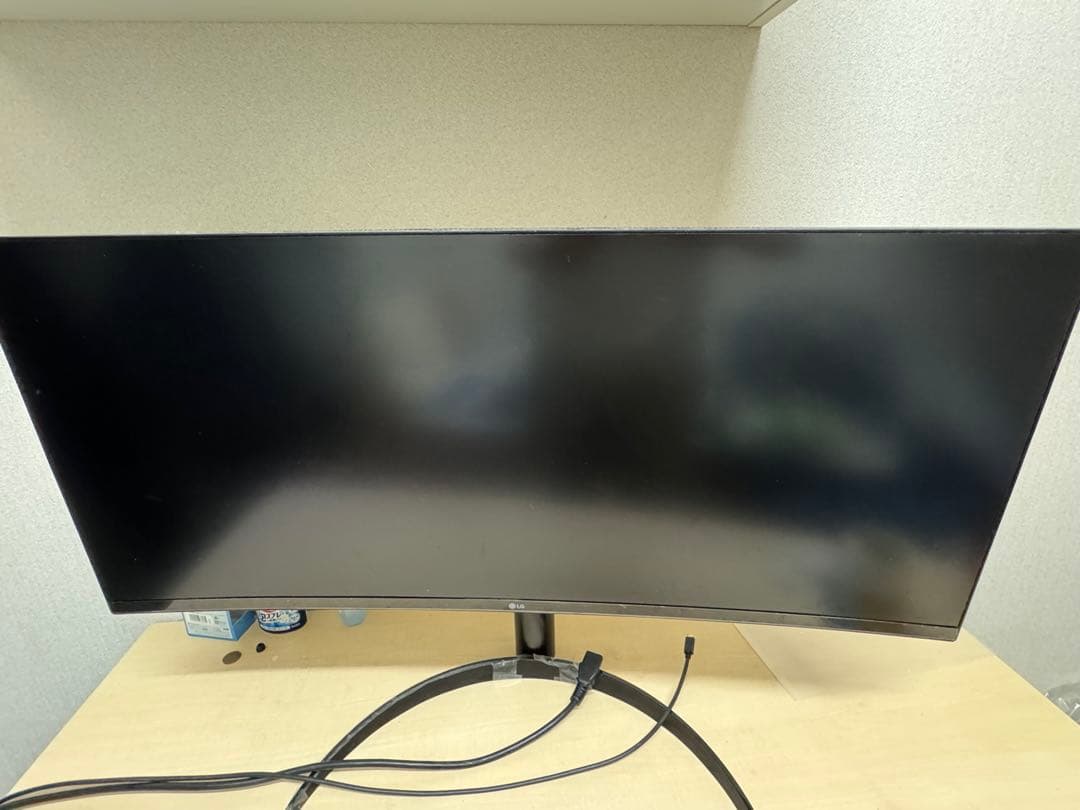 LG 34WQ75C-B カーブドモニター 本体