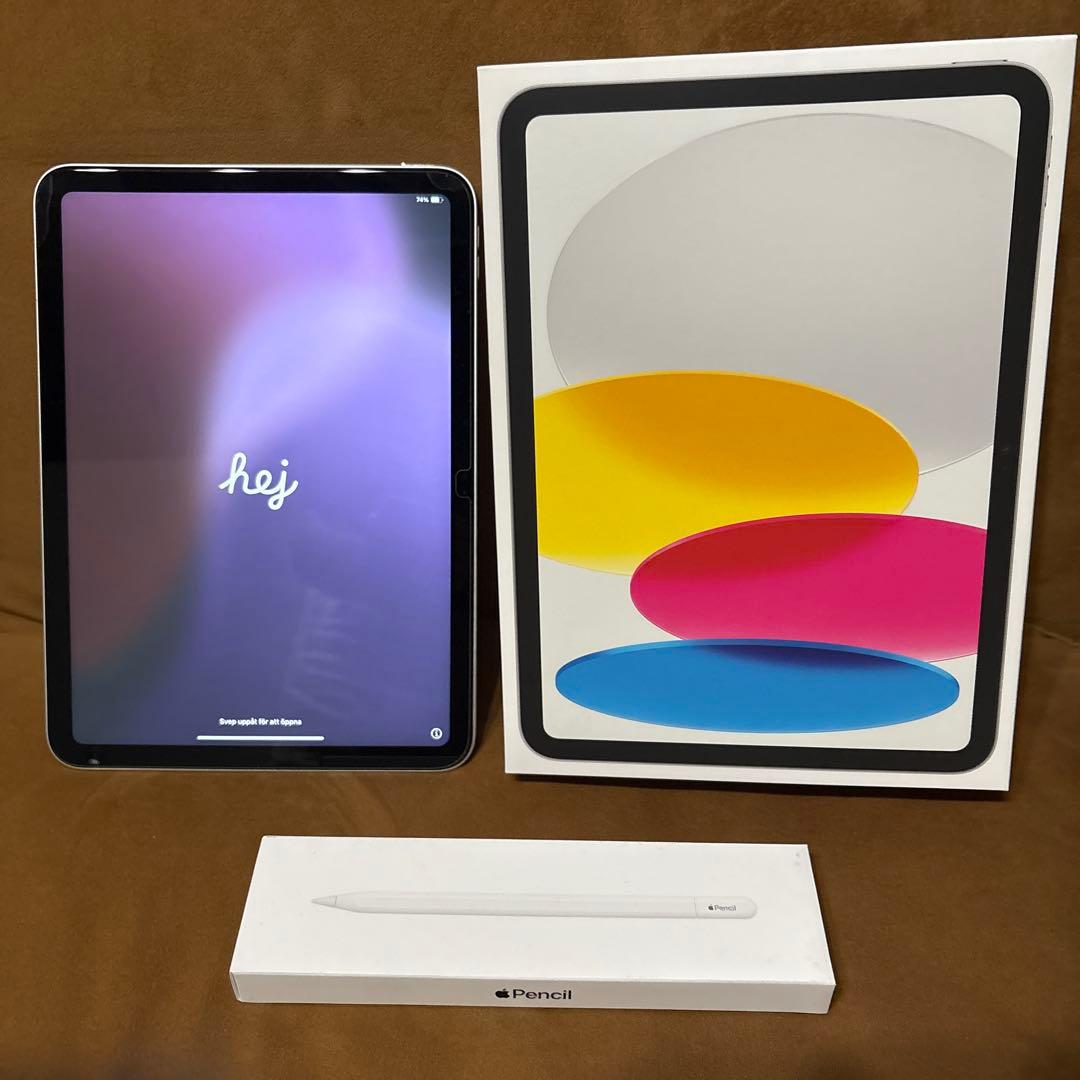 iPad本体 Apple iPad10 64GB Apple pencil