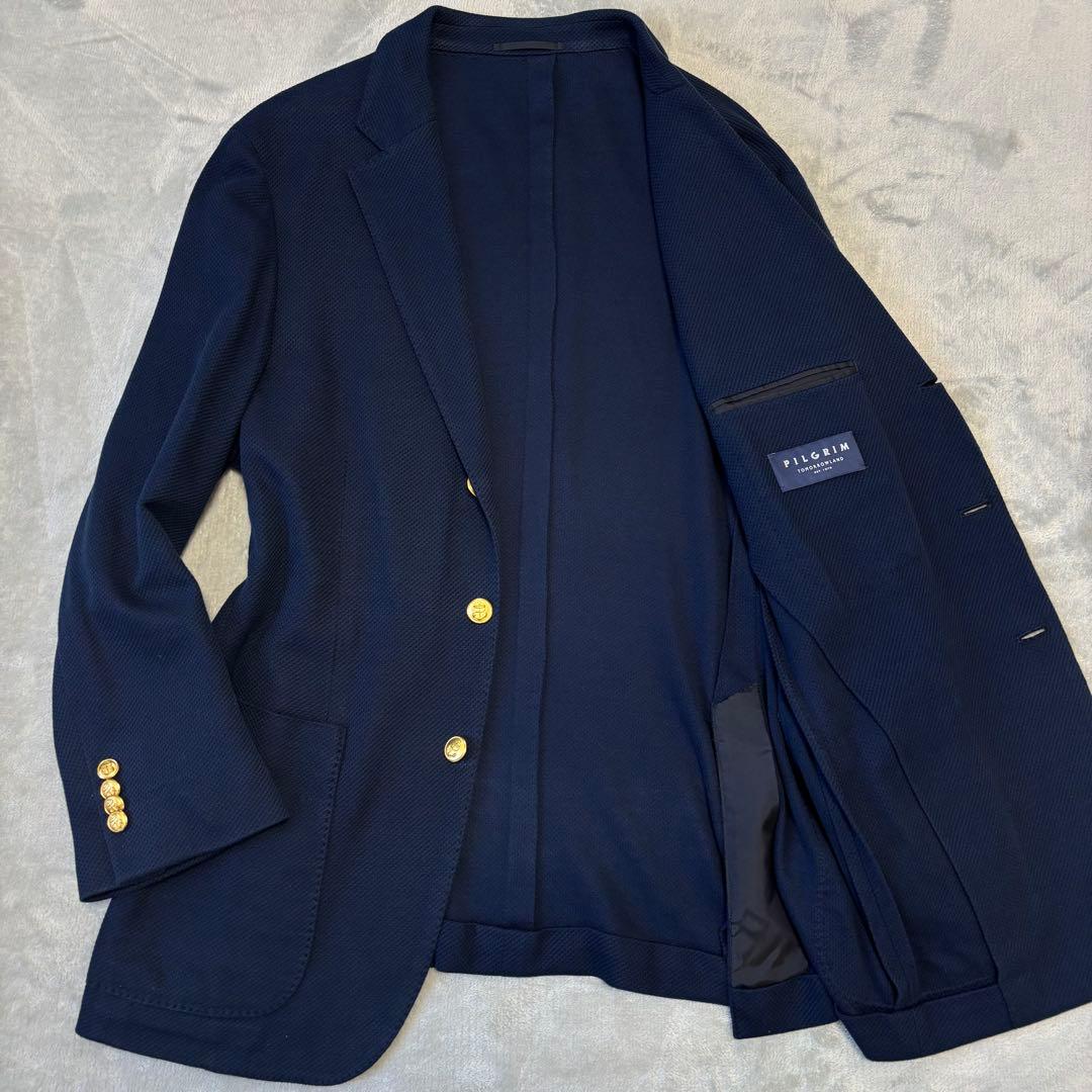 52サイズ✨2022トゥモローランドピルグリム× dondijersey 紺ブレ