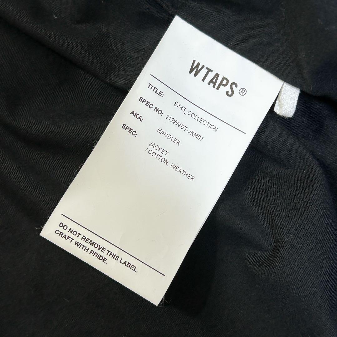 希少✨WTAPS HANDLER JACKET ブラック XL ミリタリーコート