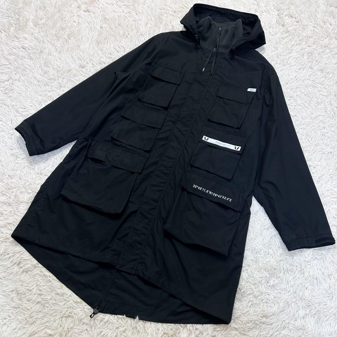 希少✨WTAPS HANDLER JACKET ブラック XL ミリタリーコート