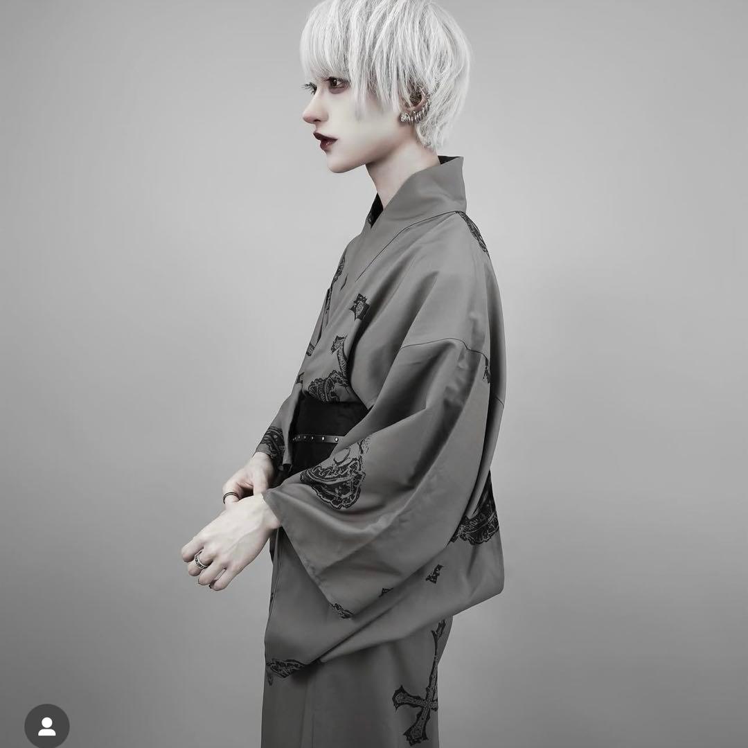 DimMoire ディムモアール 浴衣 レース グレー