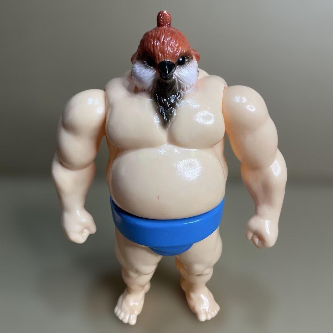 かけるり　雀力士　ソフビ