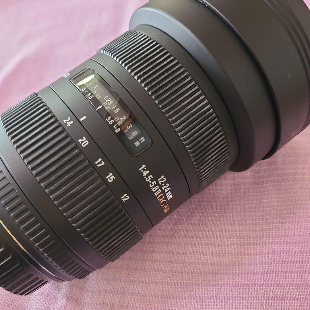 SIGMA 12-24mm F4.5-5.6 EX DG Canon超広角ズーム