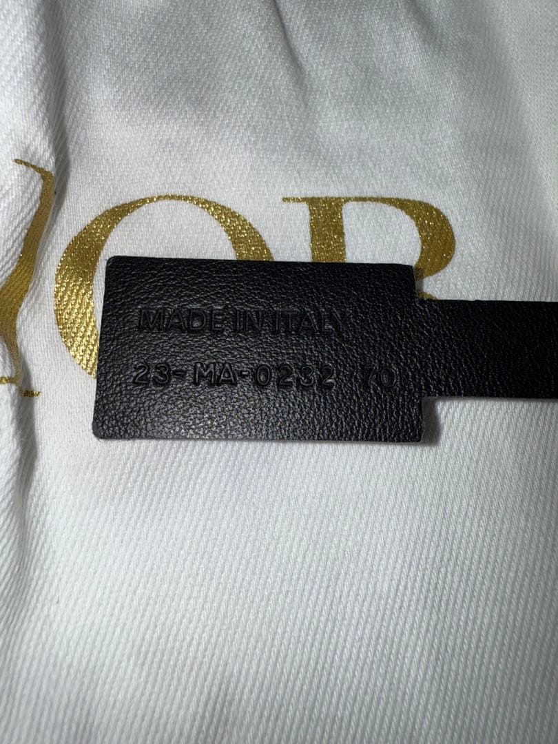 ディオール　30 MONTAIGNE リバーシブルベルト