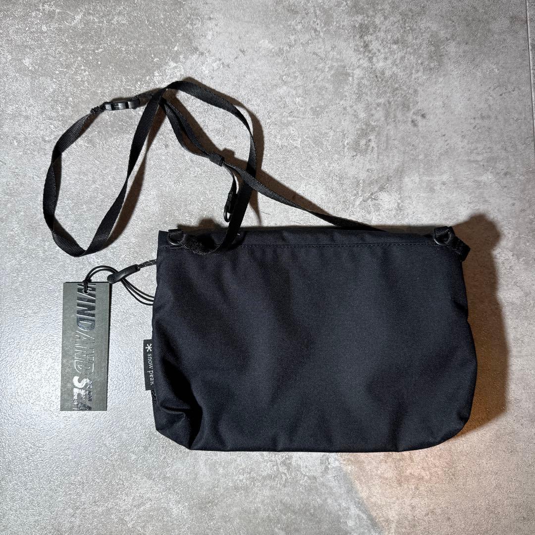 【未使用】WIND AND SEA  peak サコッシュ タグ付き