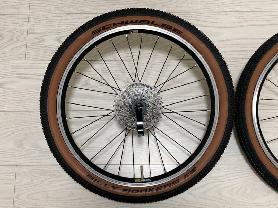 【ひろ】tern vergeN8純正ホイール ビリーボンカーズ