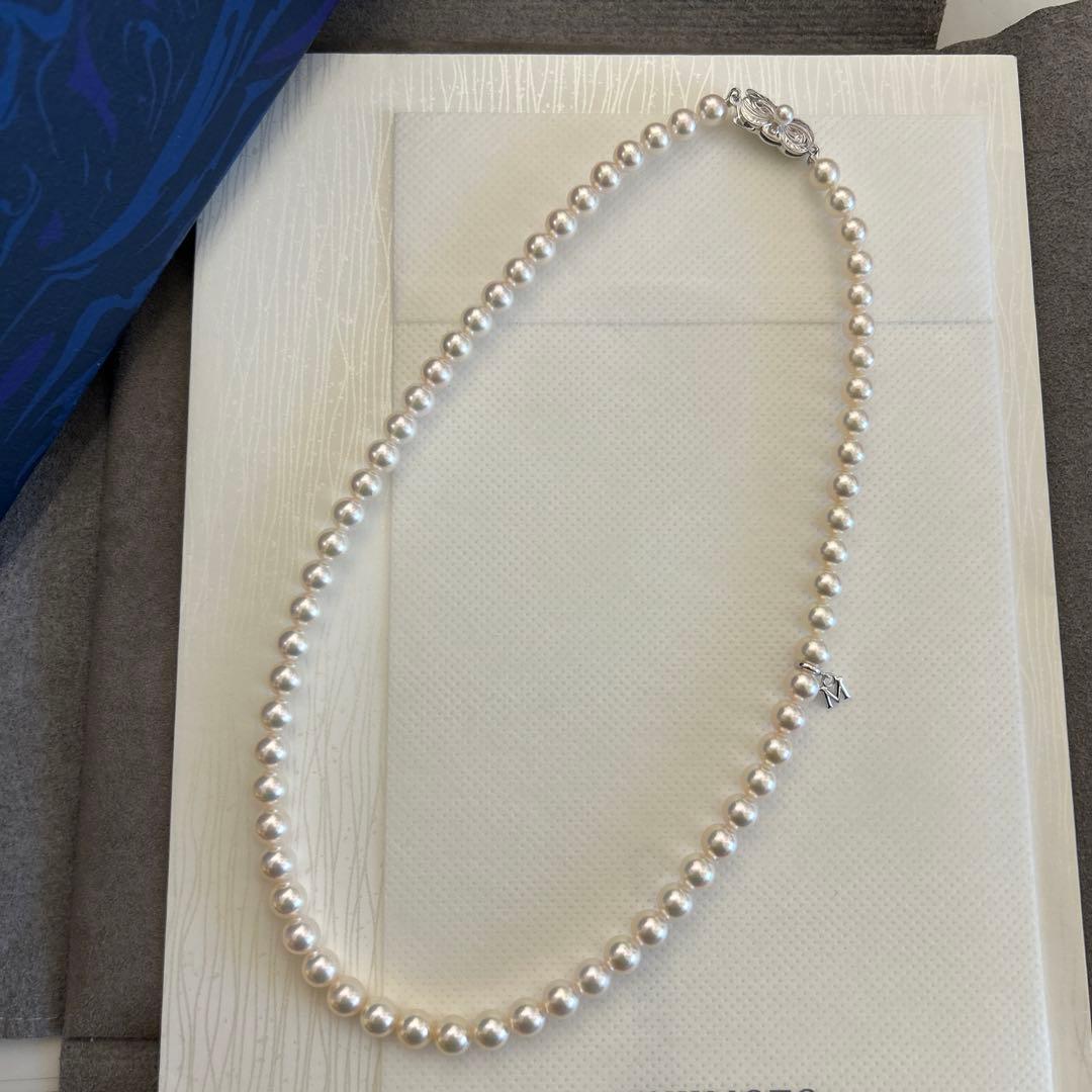 ミキモト MIKIMOTO あこや真珠　パール　ネックレス　約6〜6.5mm未満