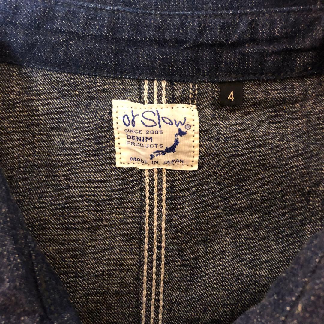 orSlow オアスロウ 1950 モデル　デニム　カバーオール ４