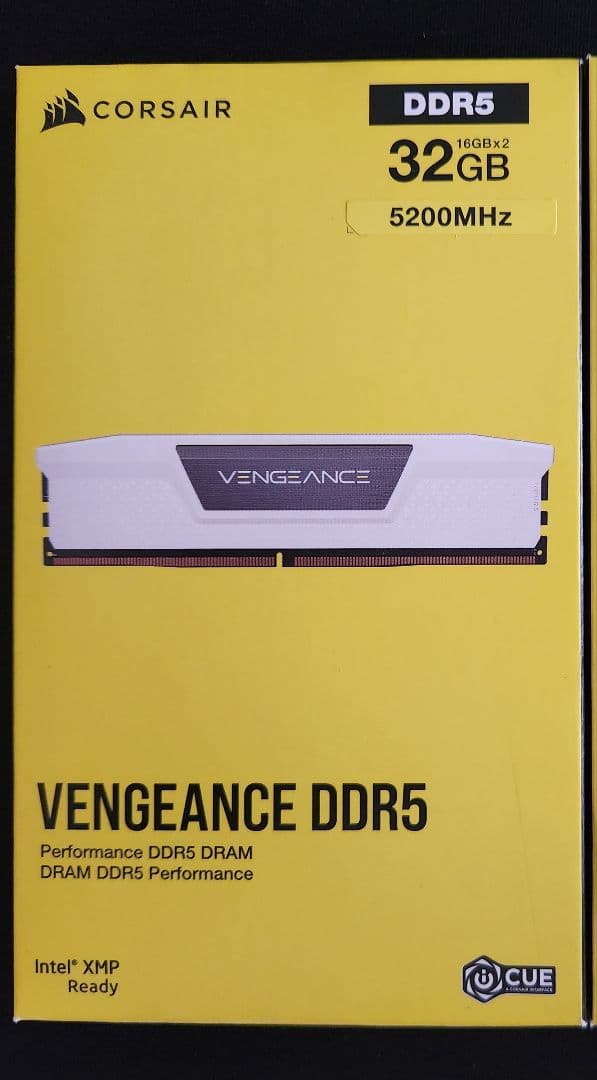 【最終】VENGEANCE 32GB (2x16GB) DDR5 DRAM