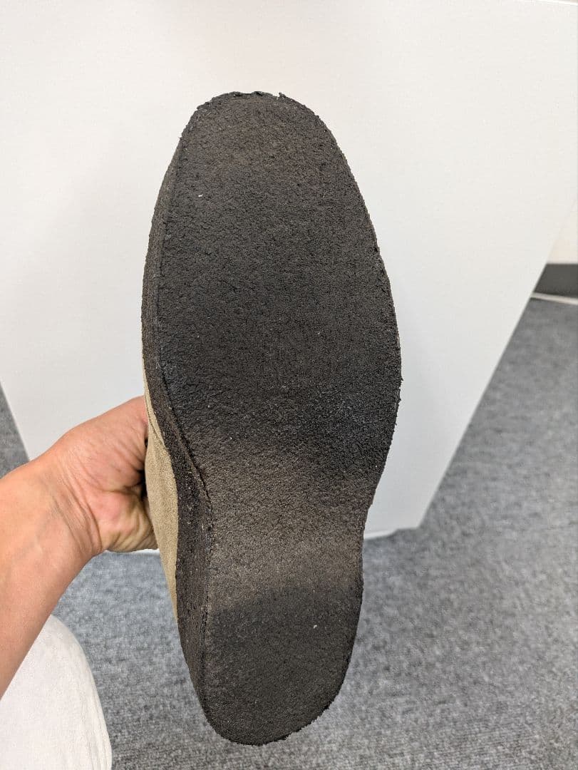 SANDERS スエード ベージュ ブーツ