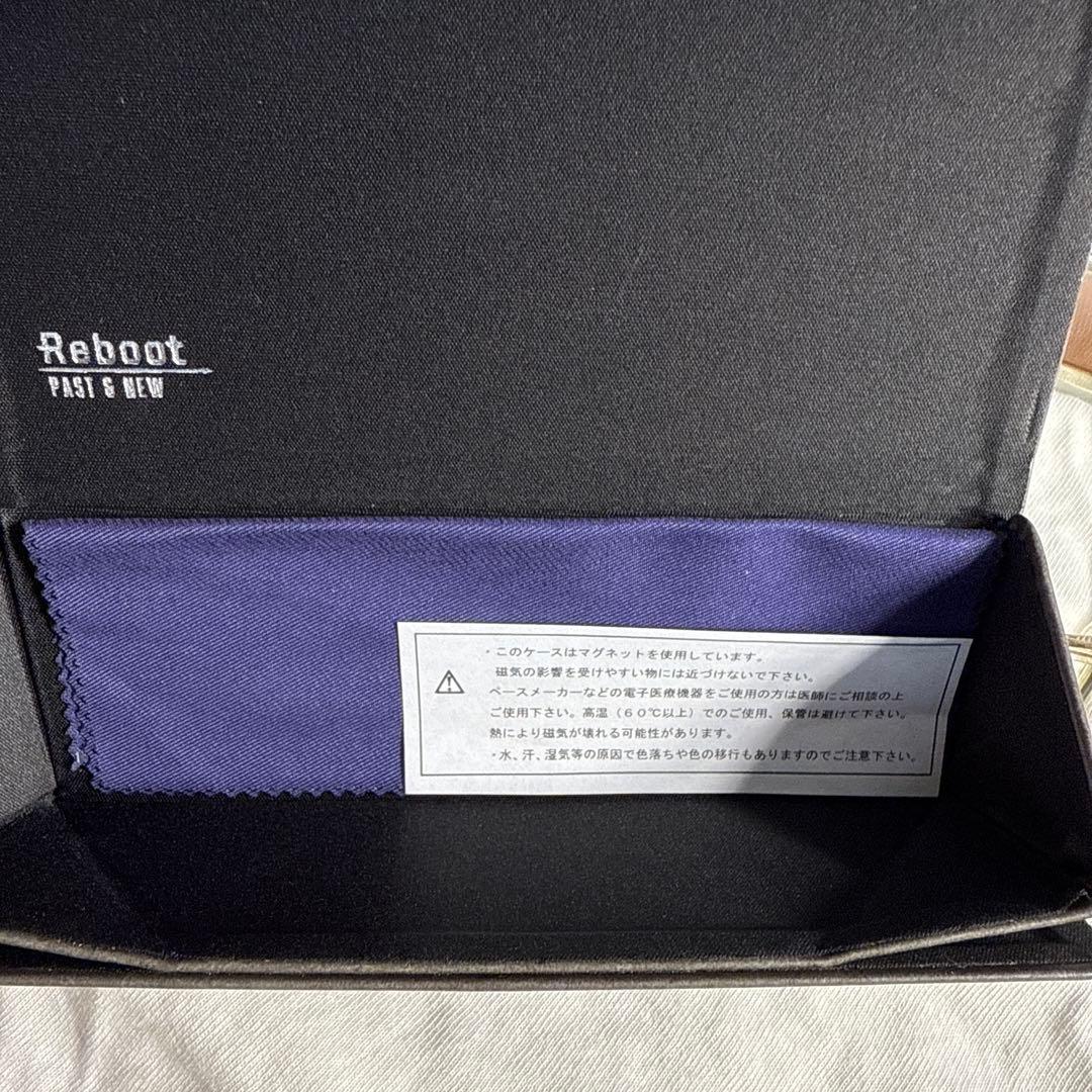 reboot クリアフレーム サングラス