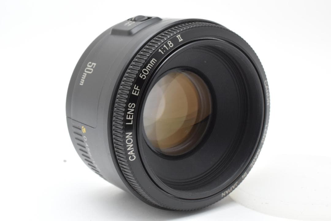 ■美品■ キャノン Canon EF 50mm F1.8 II　単焦点AFレンズ