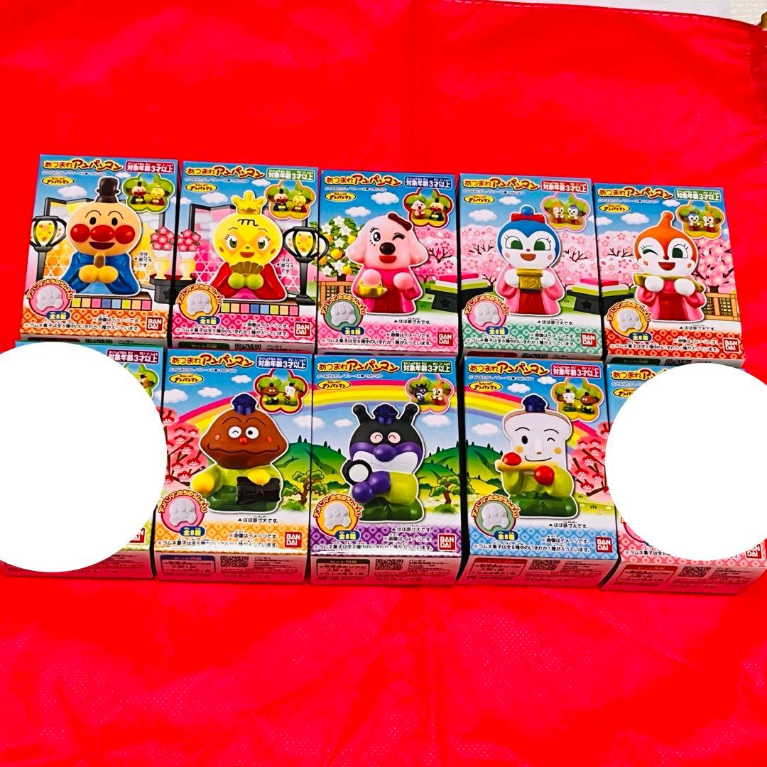 E-1.新品　人形8種セット、ひな壇、小物セット