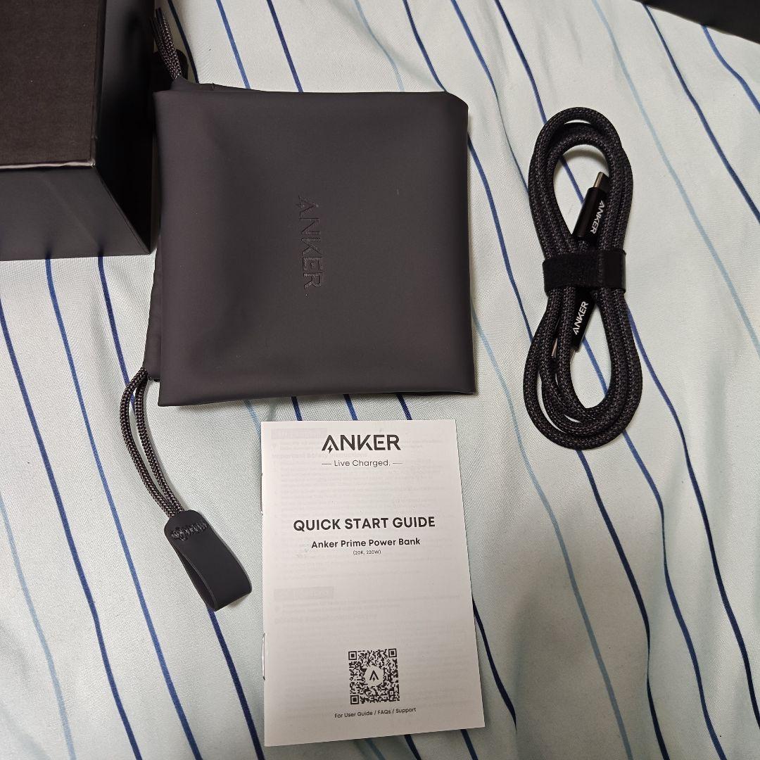 ANKER Prime 20000mAh 220W モバイルバッテリー