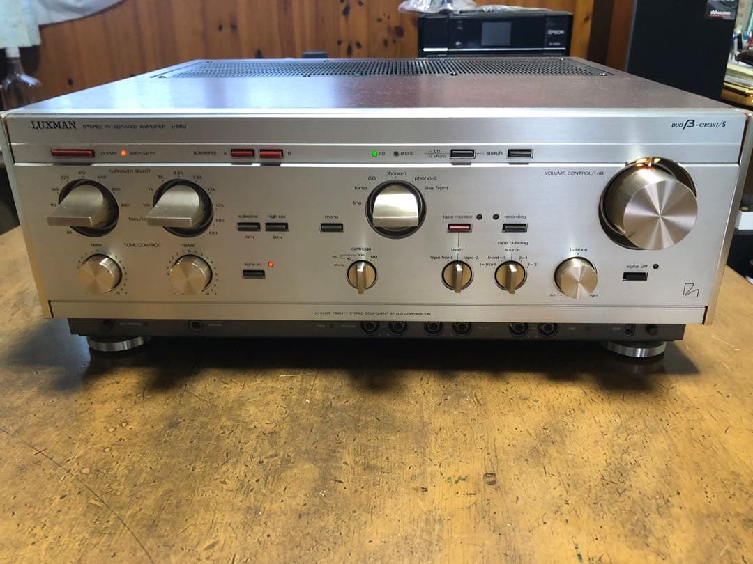 LUXMAN L-560 アンプ