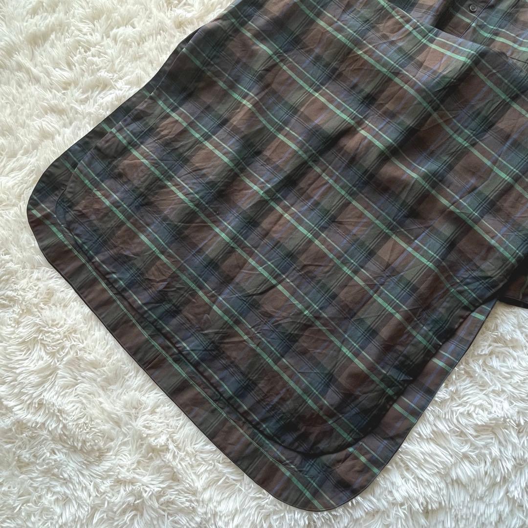 AURALEE スーパーライトウール チェックワンピース オーラリー 1