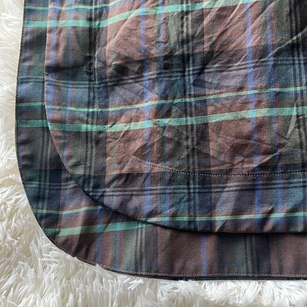 AURALEE スーパーライトウール チェックワンピース オーラリー 1