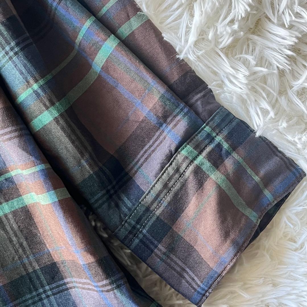 AURALEE スーパーライトウール チェックワンピース オーラリー 1