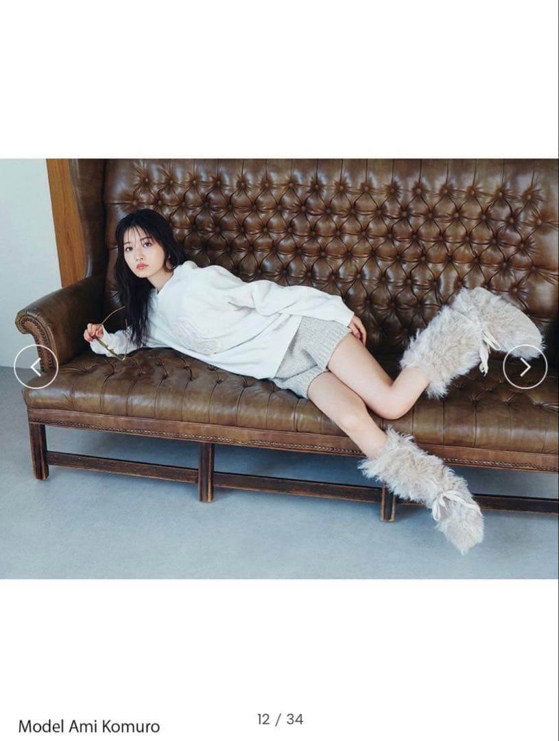 スナイデル　ロービングニットショートパンツ