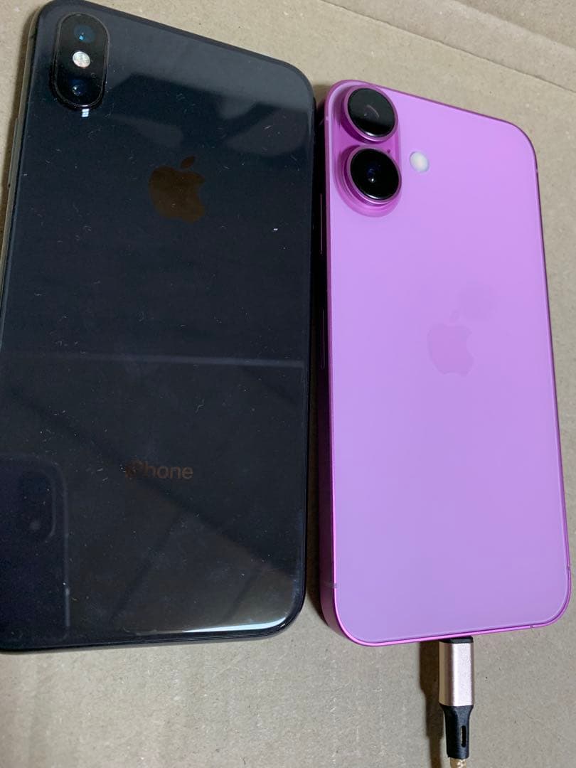 iPhone X 海外版 シャッター音なし＆ 16 カスタム 256GB 2台