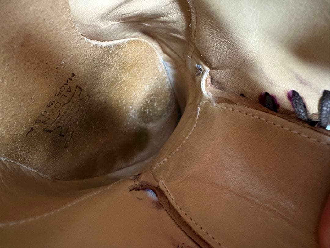 【ツリー付】ALDEN #54321 cordovan 6 1/2B/D