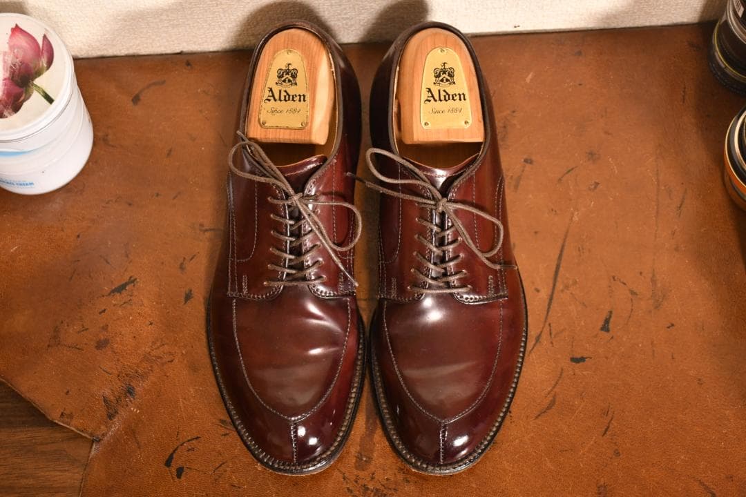 【ツリー付】ALDEN #54321 cordovan 6 1/2B/D