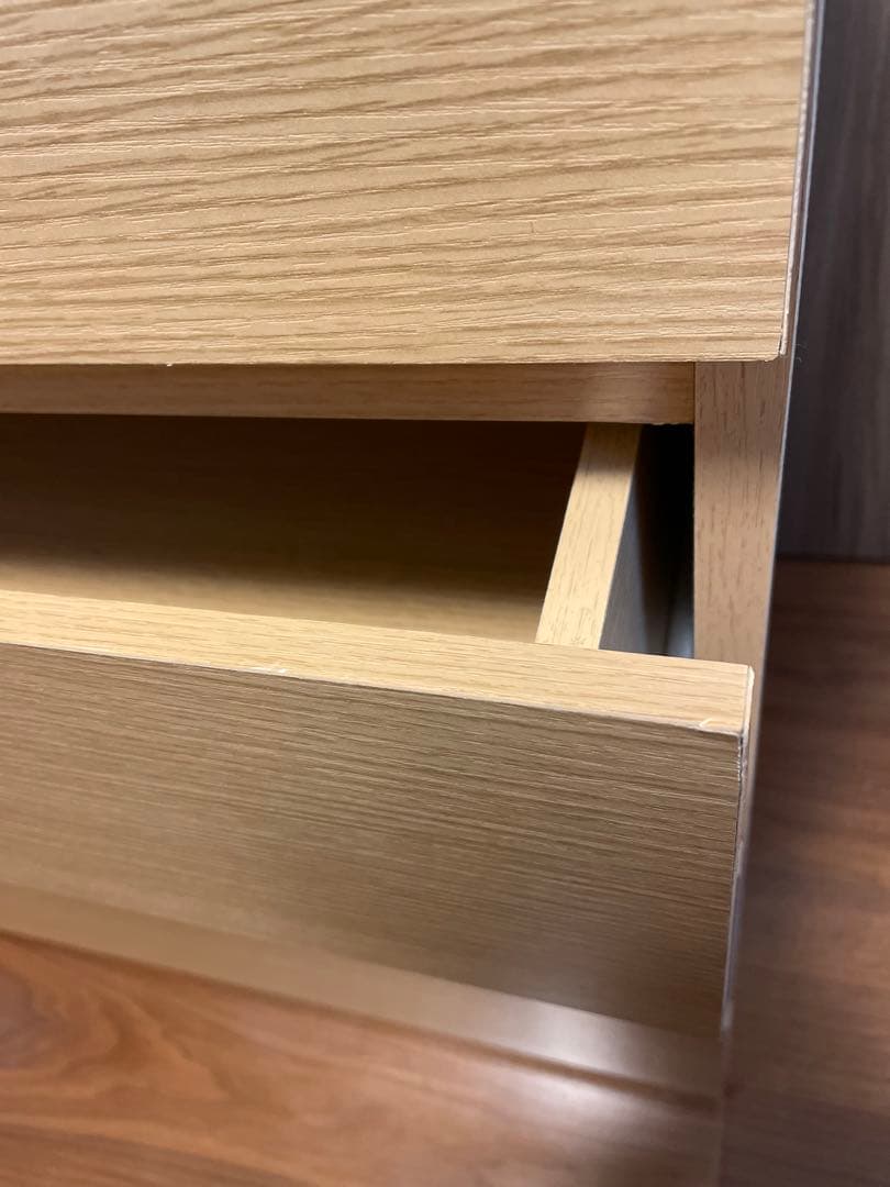 【ニトリ】ローチェストW79×D40×H81 (aoao)