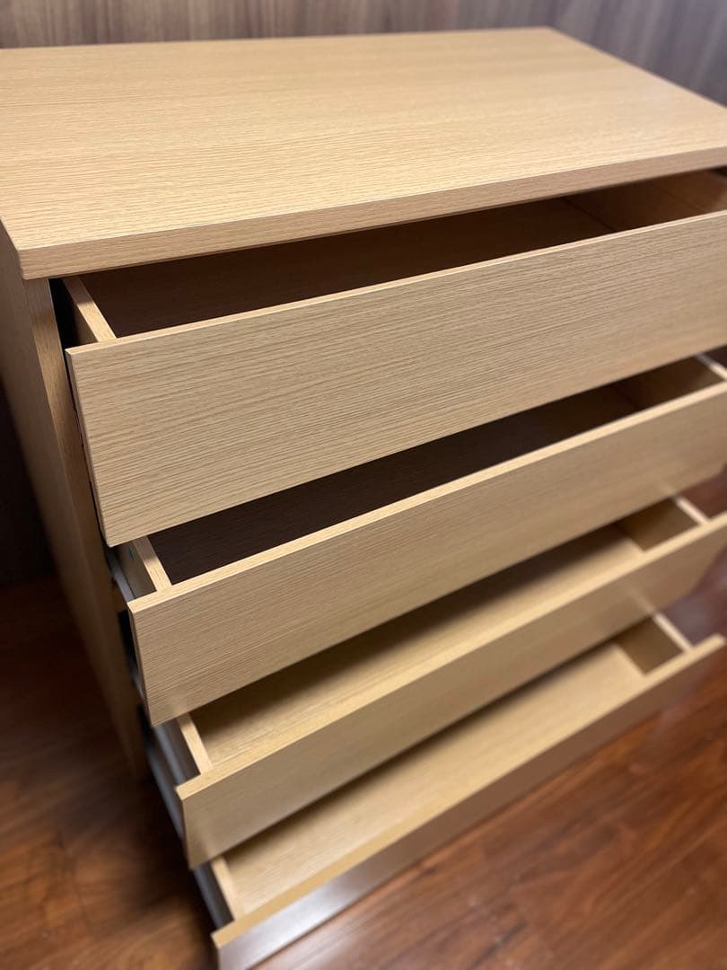 【ニトリ】ローチェストW79×D40×H81 (aoao)