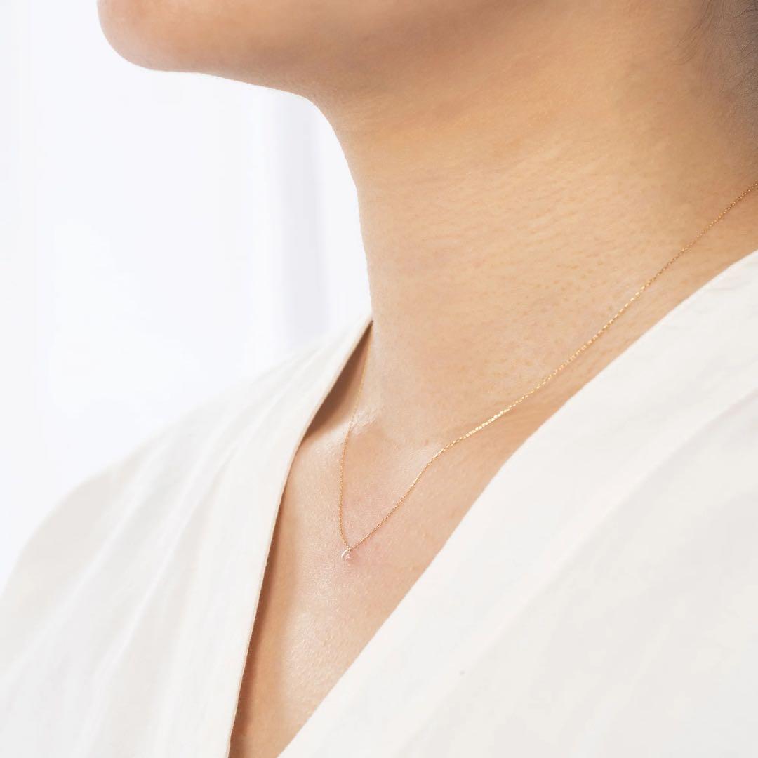 Orefice オレフィーチェ 0.05ctルフルネックレス K18ダイヤモンド