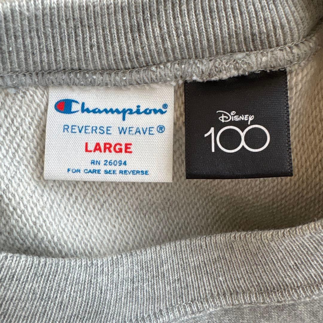 Champion × BEAMS / Disney 100th スウェット