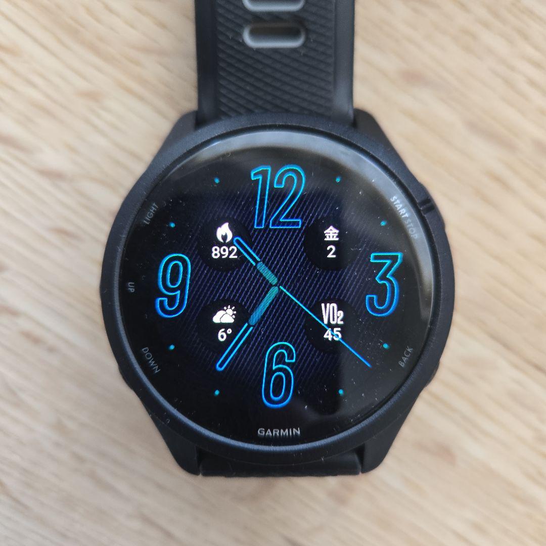美品 Garmin Forerunner 265 ブラック（箱、備品完備）