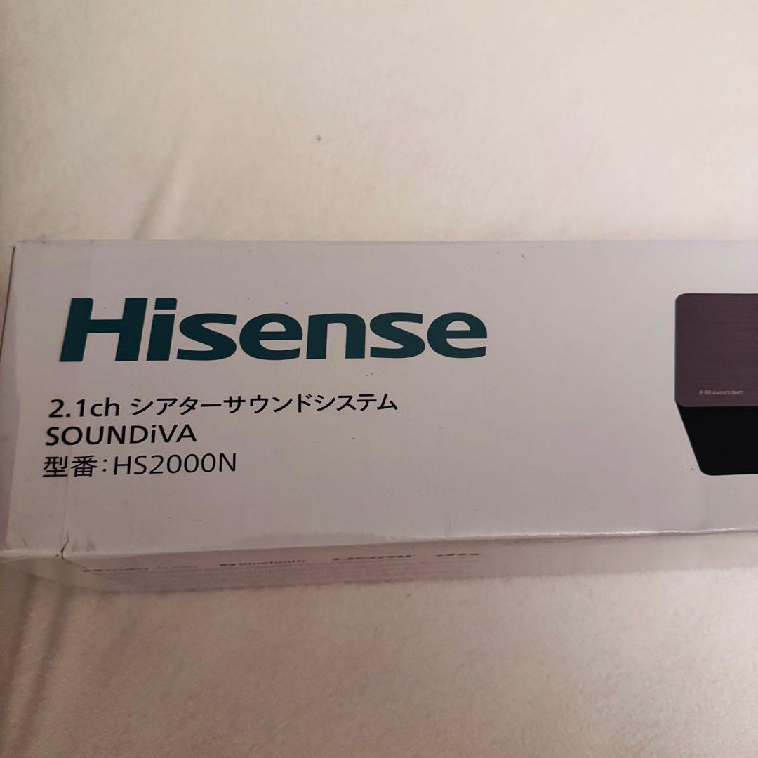 【新品】Hisense HS2000N 2.1ch サウンドバー