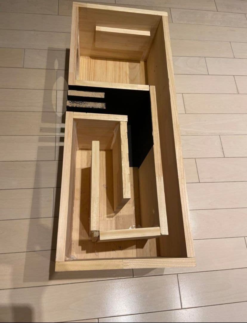 バックロードホーンスピーカー BOSE 15cmウーファ 自作