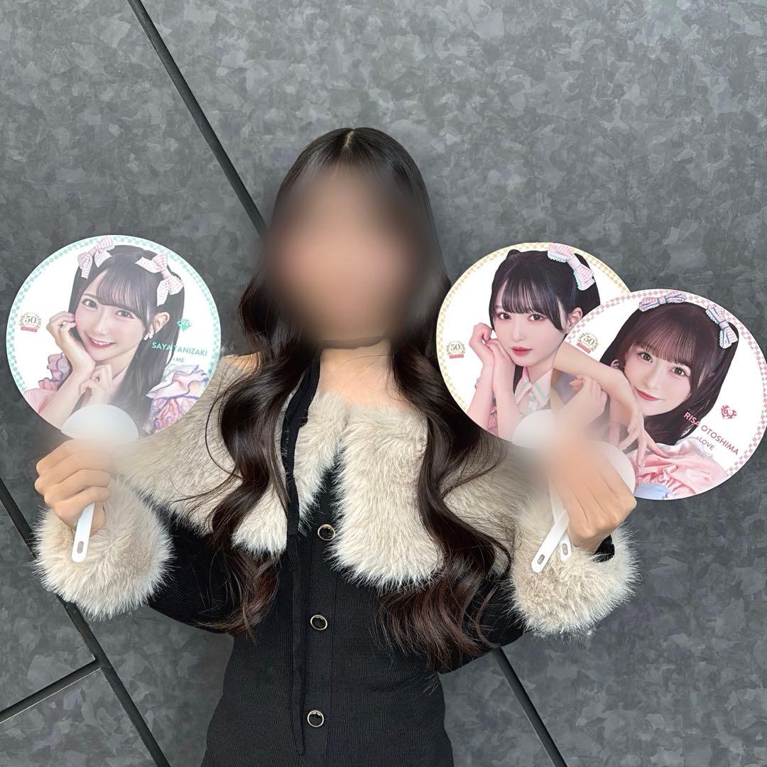 リップサービス　ファーオフショルボタンニットワンピース　ブラック S