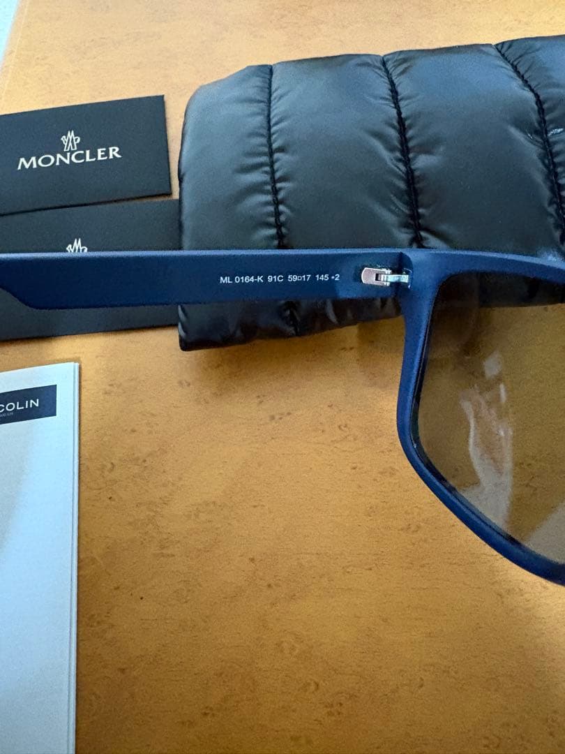 MONCLER ML マットネイビー サングラス