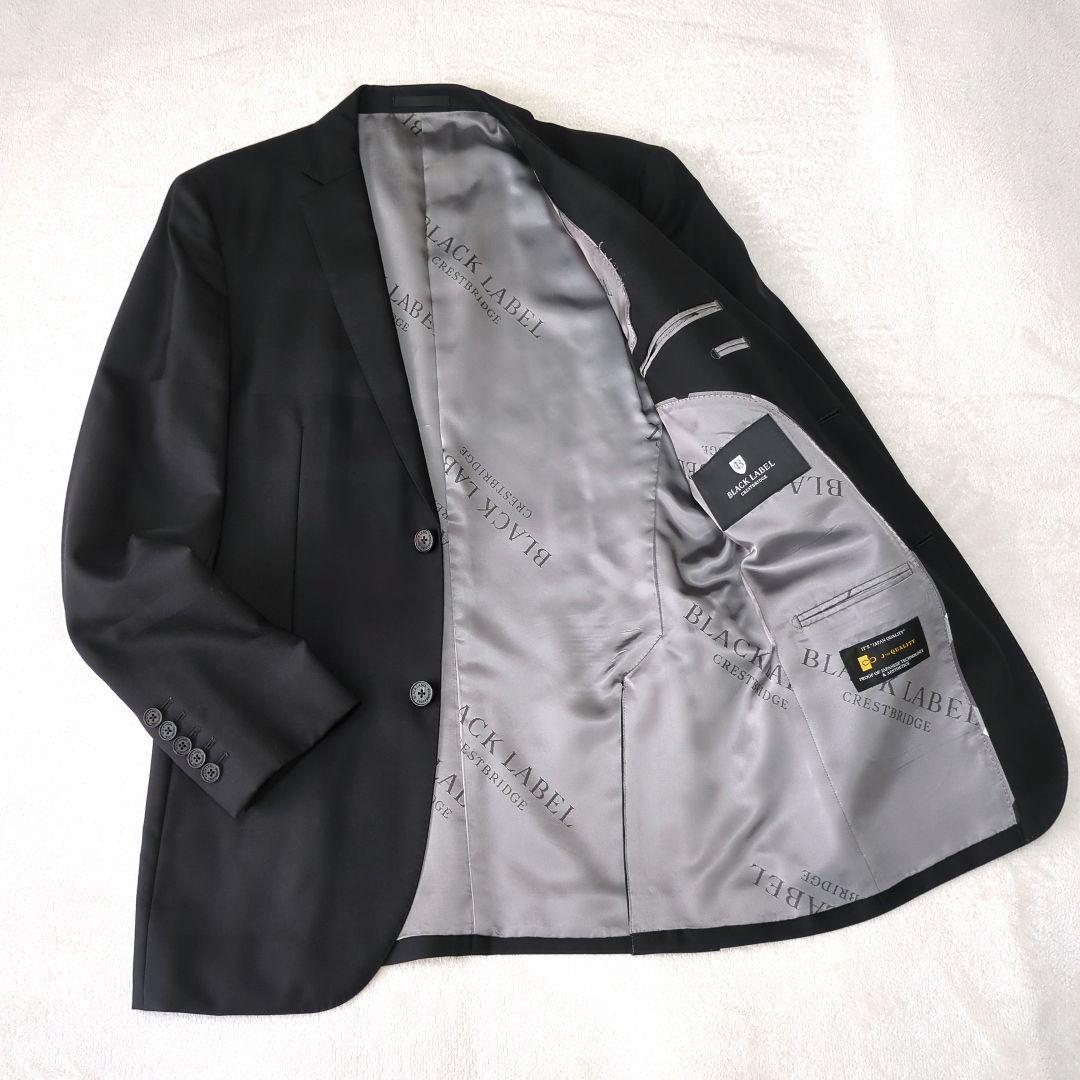 バーバリーブラックレーベル黒 セットアップ シャドーチェックL