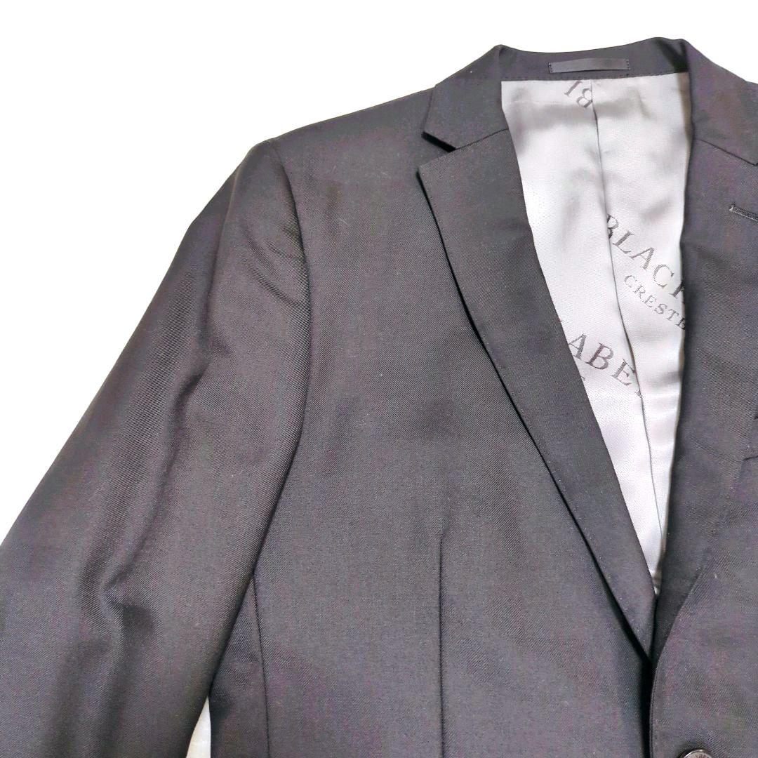 バーバリーブラックレーベル黒 セットアップ シャドーチェックL