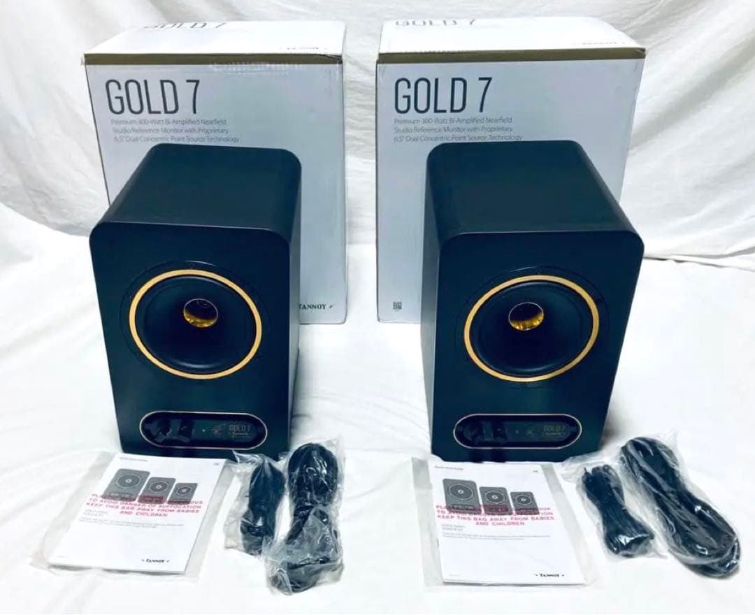 TANNOY GOLD7 ペア モニタースピーカー 動作良好 完備品 美品