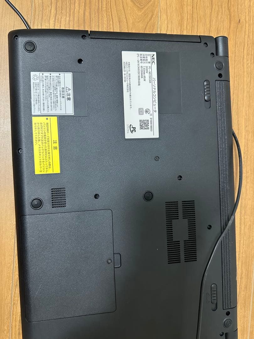 NEC ノートパソコンRAM4GB,SSD128