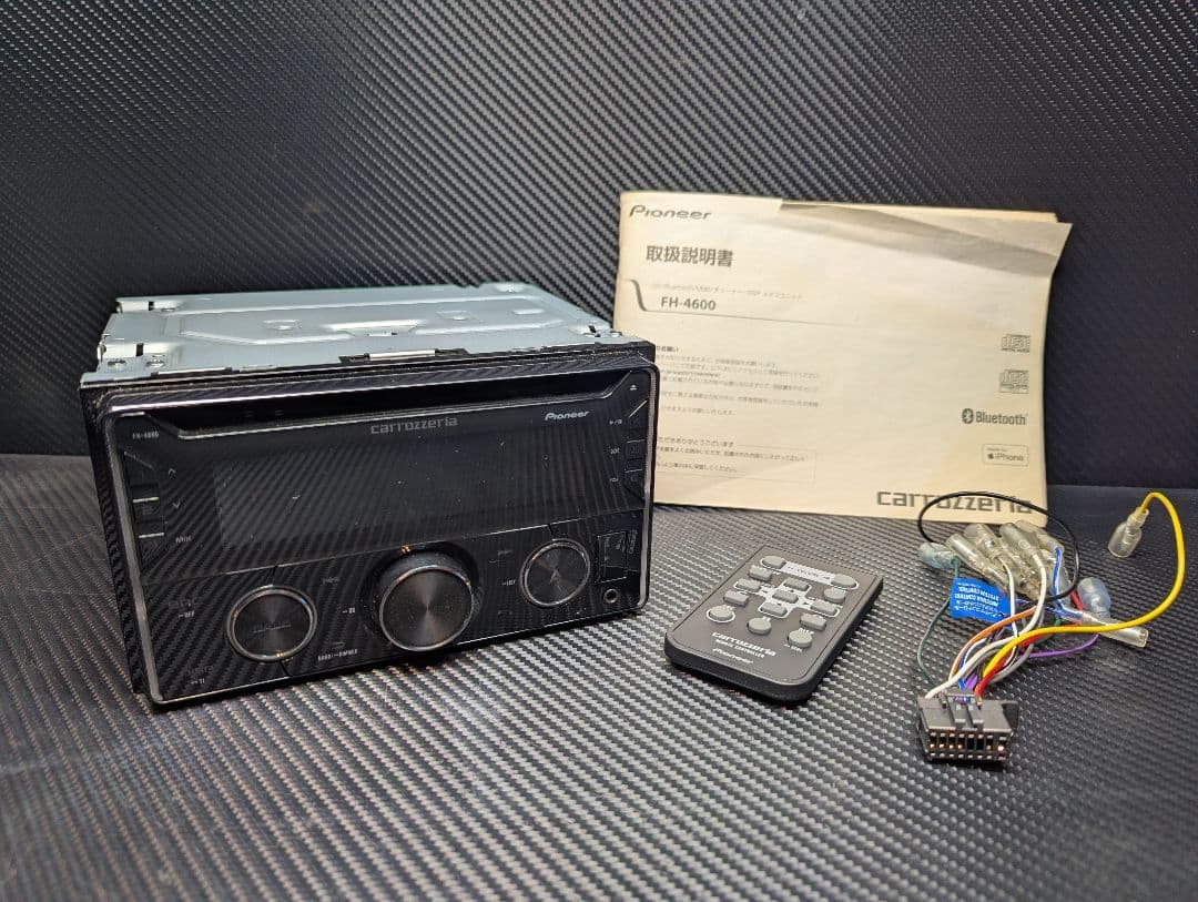 カロッツェリア　FH-4600　CDプレーヤー　ブルートゥース　2DIN